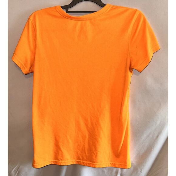 Nike Dri fit Training Top Orange size Medium regular fit - Picture 4 of 7